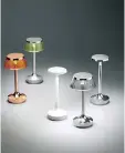  ?? FLOS ?? Philippe Starck’s Bon Jour unplugged for Flos is a wireless lamp that lasts six hours once charged.