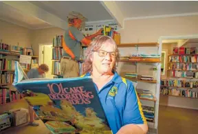  ?? Photo / Paul Taylor ?? Lions Club bookshop committee chairwoman Carol McMillan says only 40 per cent of books are sold at the trust’s book sales, so a permanent store seems sensible.
