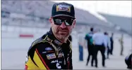  ?? AP PHOTO BY TERRY RENNA ?? In this Aug. 31, 2019, file photo, Clint Bowyer waits on pit road for his turn to qualify for the NASCAR Cup Series auto race at Darlington Raceway in Darlington, S.C.