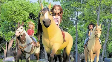 ‘Spirit Untamed’: Female-driven story of trust and friendship - PressReader