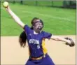  ?? RANDY MEYERS — THE MORNING JOURNAL ?? Avon’s Mel McGregor delivers a pitch against Avon Lake during the third inning.