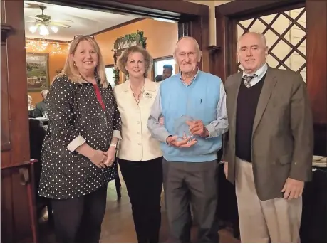  ?? Contribute­d ?? The GNTC Foundation Board of Trustees recognized Trustee Jay LeGrande for his 25 years of service to GNTC. (From left to right) Dr. Heidi Popham, president of GNTC; Sherrie Patterson, chair of the GNTC Foundation Board of Trustees; Jay LeGrande, GNTC Foundation trustee and Dr. Craig McDaniel, GNTC Foundation trustee.