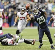  ?? STEPHEN BRASHEAR / AP 2016 ?? Former Seahawks All-Pro safety Earl Thomas (29) is leaving Seattle to sign with the Ravens. Thomas is expected to replace free safety Eric Weddle, who was released last week and signed with the Rams.