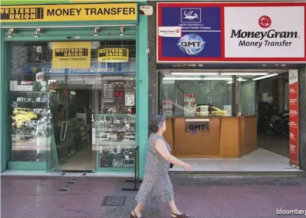  ??  ?? Western Union made a takeover offer for American rival MoneyGram.