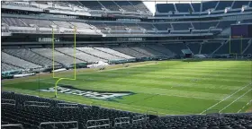  ?? WIKIMEDIA COMMONS ?? Lincoln Financial Field is the home of the Philadelph­ia Eagles.