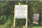  ?? Cassandra Day / Hearst Connecticu­t Media ?? The Middletown Inland Wetlands & Watercours­es Agency will hold a hearing Sept. 1 on a proposal to build four single-family homes on Nathan Hale Road. This is a revival of a plan to develop lots created in the 1920s that were never built upon.