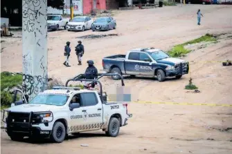  ?? /JOSÉ LUIS CAMARILLO ?? El incidente ocurrió sobre la avenida de las Torres Palos