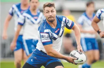  ?? Picture: GETTY IMAGES ?? MILESTONE WIN: Canterbury celebrated Kieran Foran’s 200th game with victory.