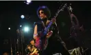  ?? ?? Purple patch … Prince on tour in 2014. Photograph: AP