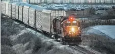  ?? PETER J. THOMPSON ?? CN Rail has seen positive results on the heels of record capital spending to deal with increased demand and strained capacity.