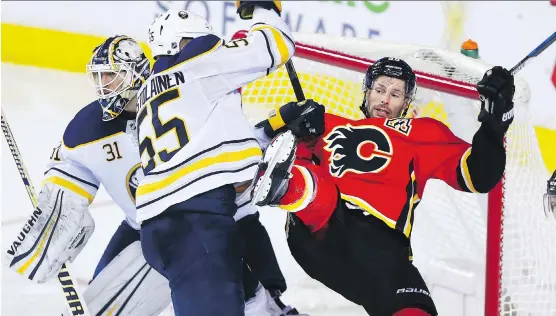  ?? GAVIN YOUNG ?? “It’s tough because as you get older you know you’re going to have to change your role and accept it,” says the Flames’ Troy Brouwer.