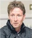  ??  ?? Scot Gemmill
and just wouldn’t fall for us.
“We faced an excellent team who have players who play at a very high level. Their touch was very good and their shape was flexible.”