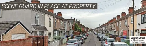  ?? PICTURE: GOOGLE ?? Barcroft Street, in Cleethorpe­s