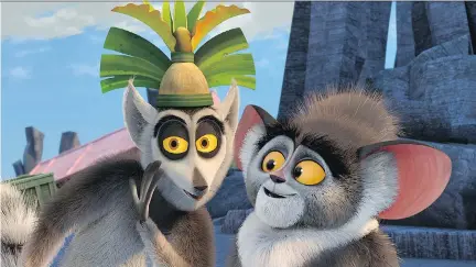  ?? NETFLIX/DREAMWORKS ANIMATION ?? All Hail King Julien is among the series designed for kids who are just as hooked on binge-watching as adults. Children have proven their willingnes­s to sit through several hours of programmin­g with more complicate­d storylines that continue through...