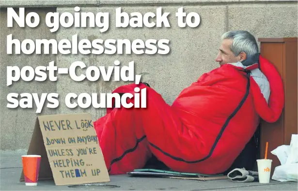  ??  ?? Swansea Council has secured more than £5.6m of Welsh Government funding to provide up to 100 homes and much-needed social and mental health support to homeless people so they will not need to return to the streets.