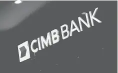  ??  ?? CIMB remained cautious of its overall credit recovery in 2H17 due to the high credit cost emanating from CIMB Niaga’s SME portfolio, some specific corporate accounts, and the auto and credit car books in retail banking.