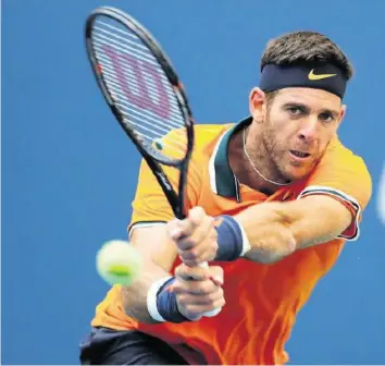 ?? GETTY ?? Das US Open ist das Lieblingst­urnier von Juan Martín del Potro. Wirft er nun Favorit Rafael Nadal raus?