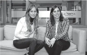  ?? FACUNDO MORALES-LA NUEVA. ?? Romina Cavallo y Romina Pires forman parte de los voceros locales de la ONG.