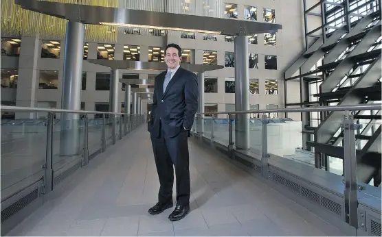  ?? PETER J. THOMPSON/ NATIONAL POST ?? Jordan Kotick, head of cross- asset strategy for RBC Capital Markets, says new products in that category will be hitting the market in the coming years.