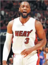 ?? FILE PHOTO ?? Dwyane Wade said on the weekend that if he plays anywhere this season, it will be in Miami.