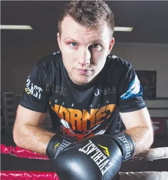  ??  ?? World champion boxer Jeff Horn will join surfer Joel Parkinson and Olympic cyclists Robbie McEwen and Stuart O’Grady to launch Sleep Safe Sleep Sweet, a charity for youth homelessne­ss.