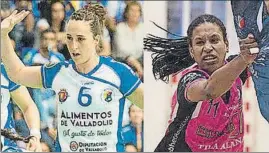  ?? FOTOS: BERA BERA ?? Nekane Terés y Yunis Camejo son los fichajes del Super Amara para la 18/19