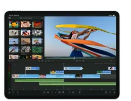  ??  ?? The A12Z and 8–core graphics processor enable the new iPad Pro to handle graphic–intensive work with ease.