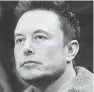  ??  ?? Elon Musk