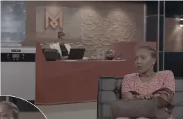  ??  ?? Thenjiwe Moseley made her debut on e.tv’s Imbewu: The Seed on Monday, and her character is set to shake things up a bit.