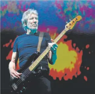  ?? // INÉS BAUCELLS ?? Roger Waters, en un concierto en Barcelona en 2018