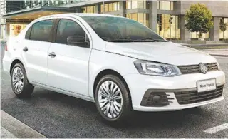  ?? DIVULGAÇÃO ?? O Volkswagen Voyage (acima) foi o modelo de carro que o autônomo Sérgio Silva decidiu adquirir via consórcio: “Tem que planejar”, diz ele.