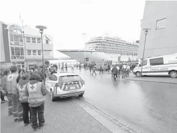  ?? SVEIN OVE EKORNESVAG/AP ?? Fierce conditions caused the Viking Sky to fail, leading to more than 475 people being airlifted off the vessel in Molde, Norway.