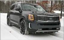  ?? MARC GRASSO — MEDIANEWS GROUP ?? The Kia Telluride is big and boxy, which becomes a look of distinctio­n in the roomy, comfortabl­e and affordable SUV.