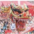  ?? ARCHIVFOTO: HJBA ?? Der chinesisch­e Drache, am 9. Februar tanzt er in Neuss.