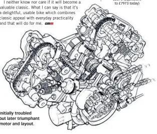  ??  ?? Initially troubled but later triumphant motor and layout.