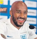  ??  ?? Fabian Delph was all smiles