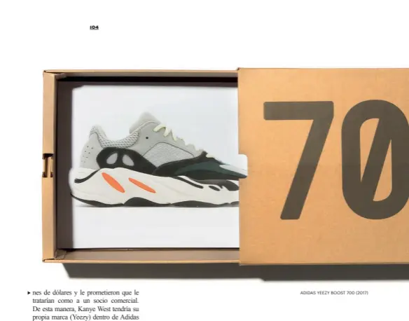  ??  ?? ADIDAS YEEZY BOOST 700  2017