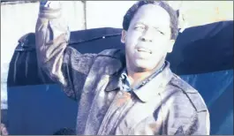  ?? PICTURE: CAPE ARGUS ?? POWER TO THE PEOPLE: Chris Hani was among those who laid down their lives for an equal and democratic society, says the writer.
