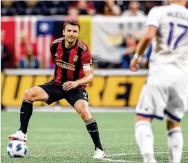  ?? ATLANTA UNITED ?? Atlanta United’s Michael Parkhurst, who has experience playing in Central America as a member of the U.S. national team, says: “These guys, when they play against U.S. teams, when they play against MLS teams, they play the best games of their lives.”