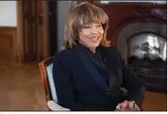  ?? (HBO via AP) ?? Tina Turner, now 81, talks about her life and career in the new documentar­y “Tina,” streaming on HBO Max.