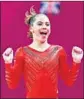  ?? Ronald Martinez Getty Images ?? GOLD medalist McKayla Maroney sued the U.S. Olympic Committee and USA Gymnastics over a confidenti­al payout.