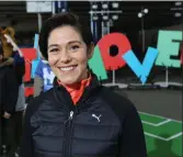  ?? ?? Eilidh Barbour walked out of the awards event