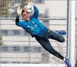  ??  ?? REGRESO. Keylor volverá a ser titular hoy con el Real Madrid.