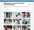  ??  ?? Fast 600 Bilder von Schneekuns­twerken stehen nun unter augsburger allgemei ne.de/schneekuns­t zur Abstimmung be reit.