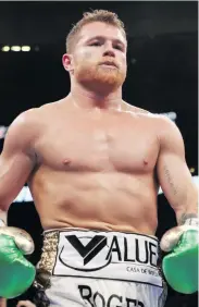  ?? Photo: Essentiall­ySports ?? Back in action… Saul ‘Canelo’ Alvarez will fight British WBA world supermiddl­eweight champion Callum Smith in the United States on 19 December.