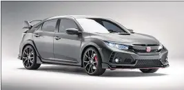  ?? WIECK / HONDA ?? The Honda Civic Type R just made its debut.