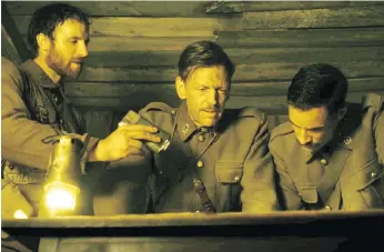  ?? CAROUSEL PICTURES ?? Canadian-made Trench 11, a unique new war-horror flick, keeps the scares coming.