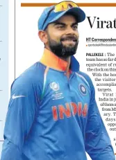  ?? REUTERS ?? Virat Kohli.