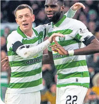  ??  ?? Callum McGregor and Odsonne Edouard are huge assets for Celtic