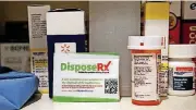  ?? [PHOTO PROVIDED BY WALMART VIA AP] ?? This photo provided by Walmart shows a packet of DisposeRx. Walmart is helping customers get rid of leftover opioids by giving them packets of DisposeRx, which turn the addictive painkiller­s into a useless gel. Walmart announced Wednesday that it will...